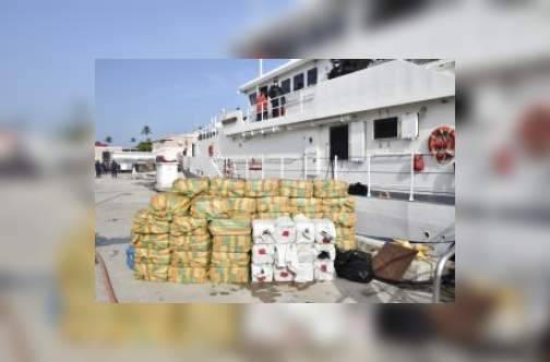 Multi-million dollars drug bust in Caribbean Sea, suspected smugglers nabbed