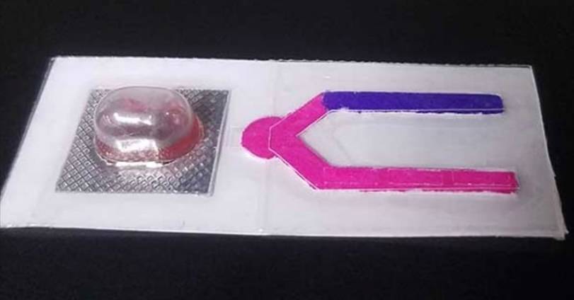 Scientists developing color-changing test strip to stick on face masks and detect the virus