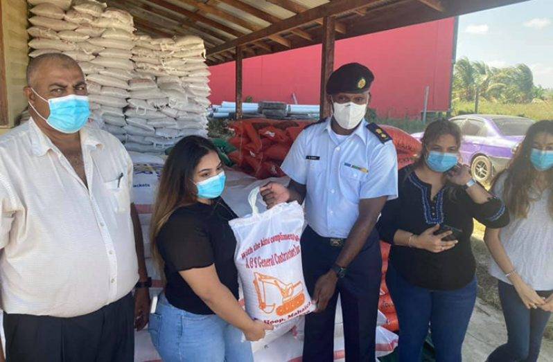  Mahaica businessman makes COVID-19 donation to CDC