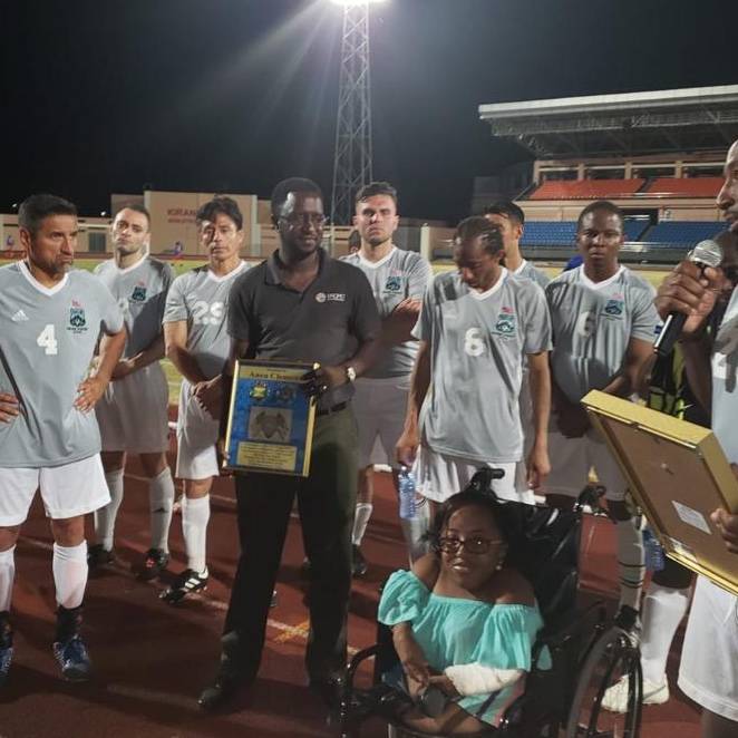 PromoCaribbean and NYPD awarding Anea Clement 