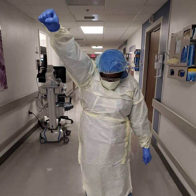    Nicole Letren, Jamaican Nurse in Florida